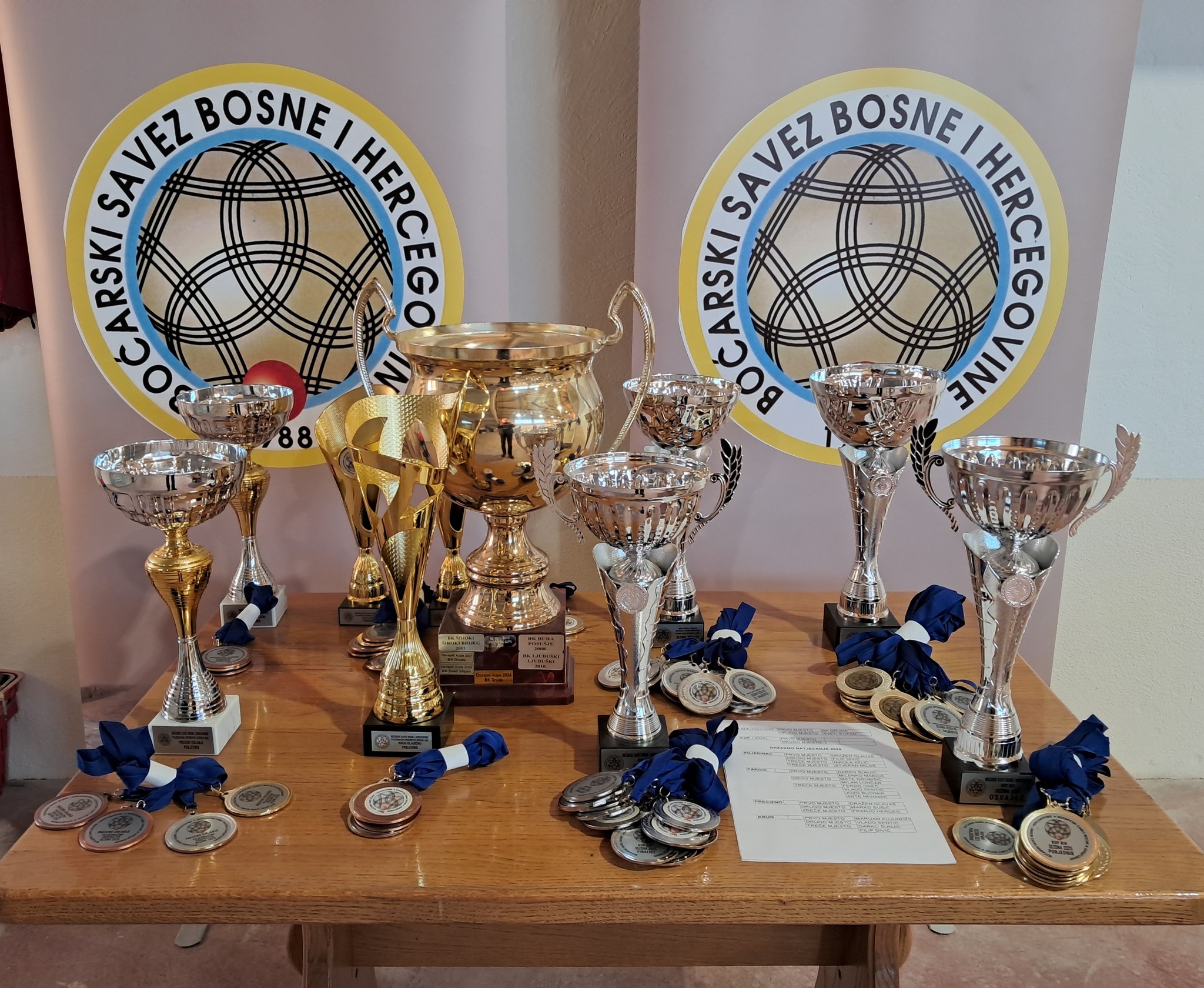 Pehari i medalje za Kup 2025.